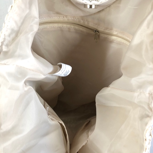 Aloha Woven Raffia Tote Bag - Picture 6 of 11